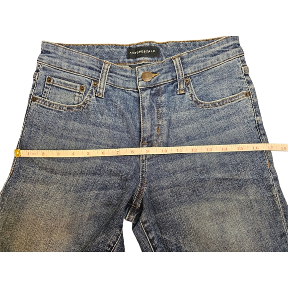 Aeropostale Women's Light Blue Boot Cut Jeans - Picture 7 of 8